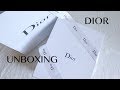 DIOR UNBOXING