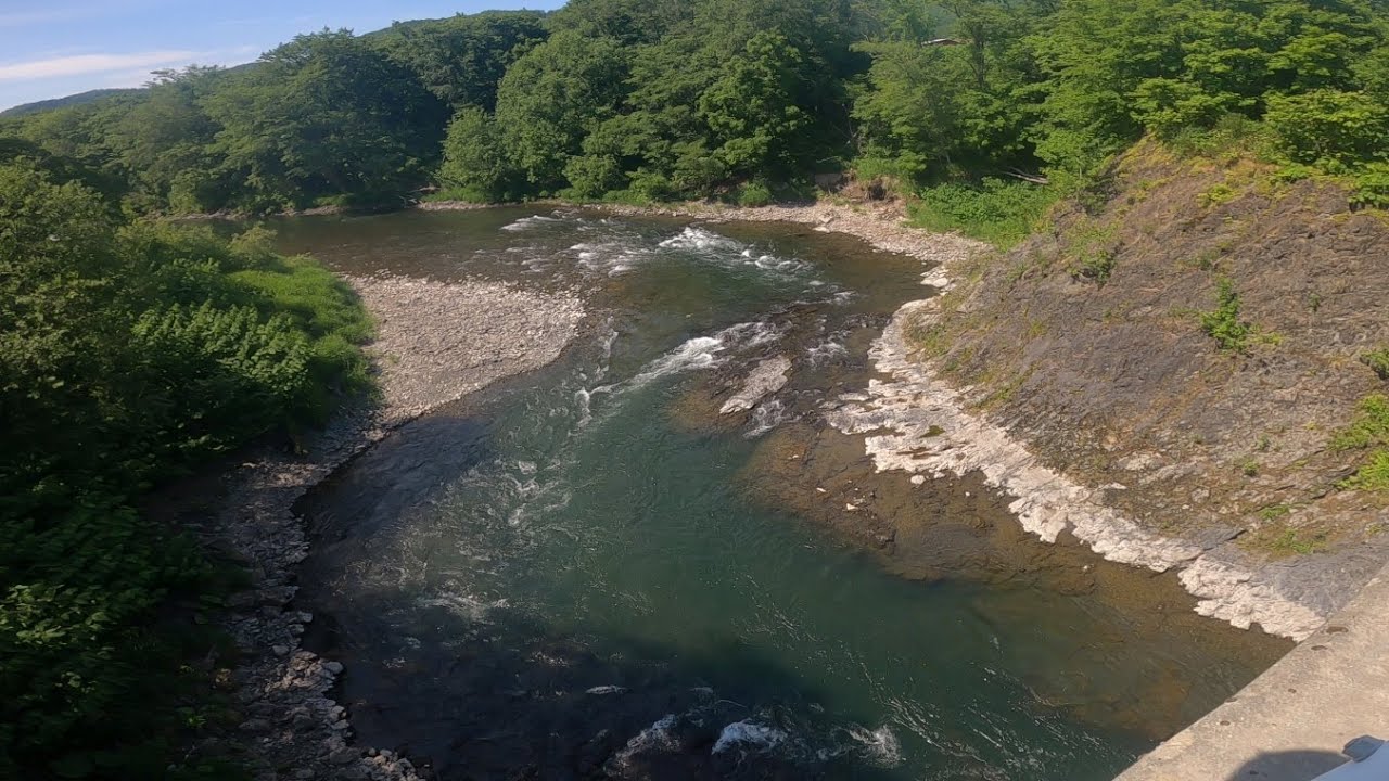 滝上町渚滑川渓流釣り情報 熊出るので注意しよう 21 6 27 Youtube