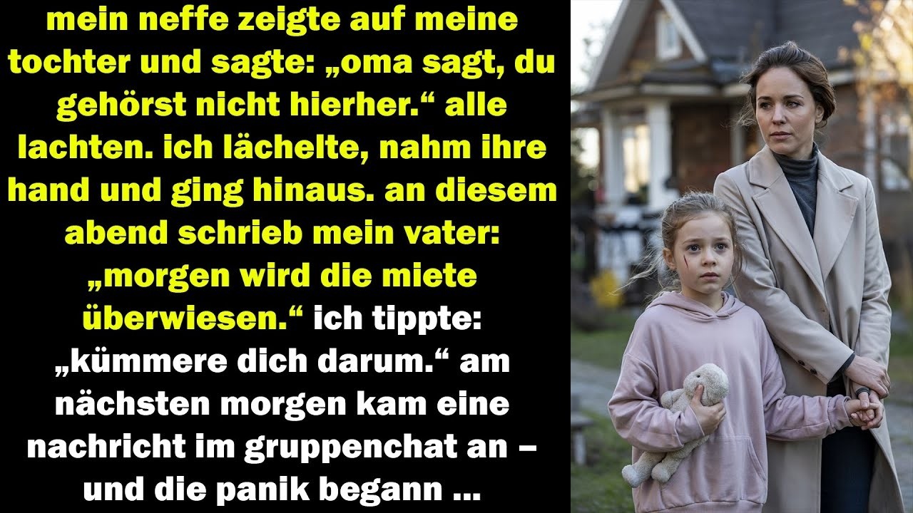sie lachten über meine tochter – am nächsten morgen brachte eine nachricht alles zum einsturz