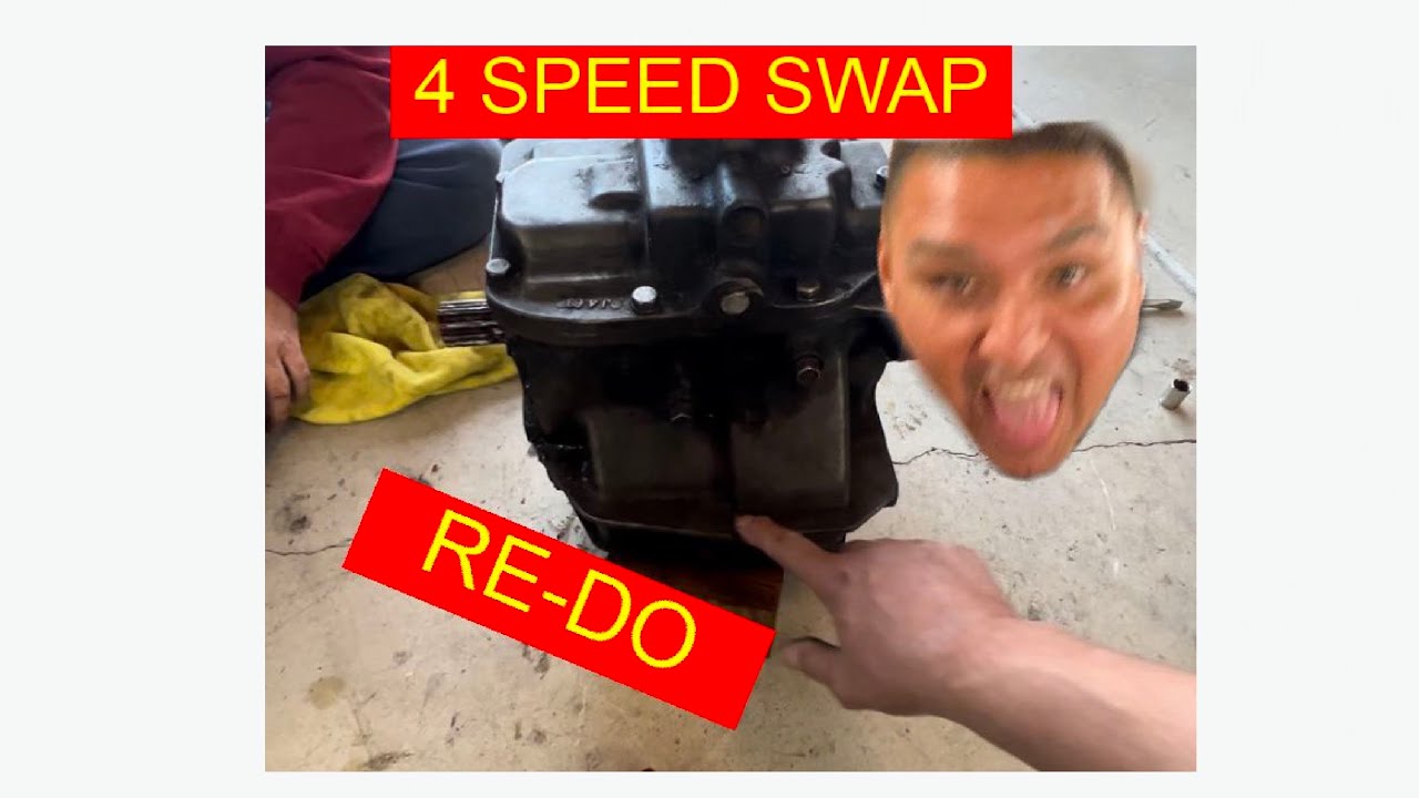 RE-DO 4 SPEED SWAP/ not all SM420 transmissions are the same/ new ...