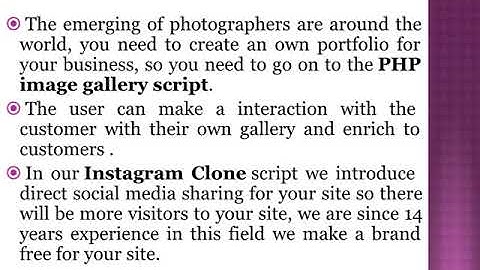 Instagram Clone - Instagram Script - PHP image gallery script