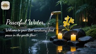 🌿 Bamboo Waterfall Serenity with Soft Piano | Relaxing Music for Sleep, Meditation & Stress Relief. screenshot 2