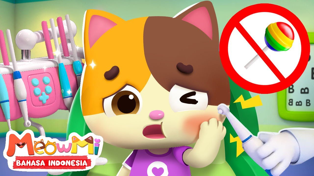 ⁣Mimi Sakit Gigi | Lagu Dokter Gigi | Lagu Kebiasaan Baik Anak | MeowMi Family Show Bahasa Indonesia