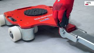6T Macchine Skate Dolly, carrello di trasporto, pattini
