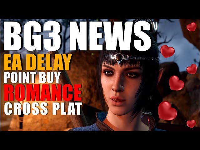 Baldurs Gate 3 Early Access Delayed & Romance, Alignment, Cross-Play  details for BG3 