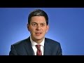 David Miliband, International Rescue Committee CEO: Talks at GS