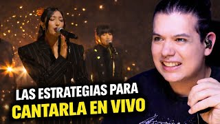 Download Lagu CÓMO LOGRAN HACERLA EN VIVO 😱 EJAE, Audrey Nuna \u0026 REI AMI - Golden | Reacción Vocal Coach  EMA ARIAS MP3