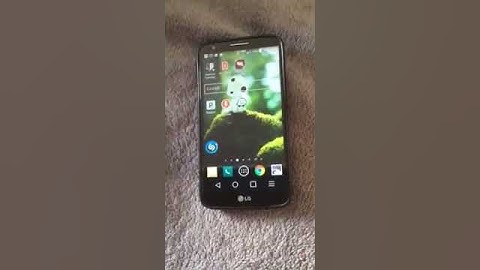 Screen defect video lg g2