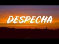 ROSALÍA - DESPECHÁ (Letra/Lyrics)