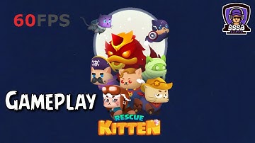 Rescue Kitten - Rope Puzzle: By (Ohze Games Studio) , iOS/Android GamePlay