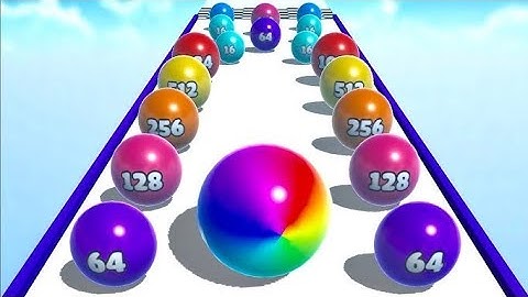 Ball Merge 2048🎱⚽ - All Levels Gameplay Android,ios (Part 5)