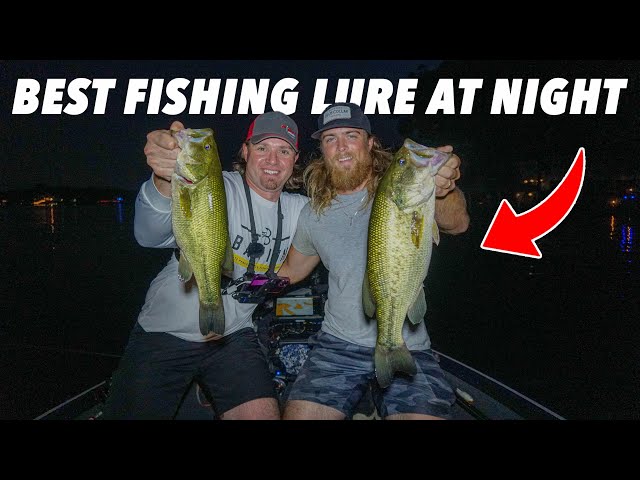 You only need ONE LURE Night Fishing for BIG BASS - Fishing at