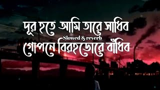 Mayabono Biharini Horini | মায়াবন বিহারিনী হরিণী | রবীন্দ্র সংগীত | Somiata ( Slowed & reverb) Song