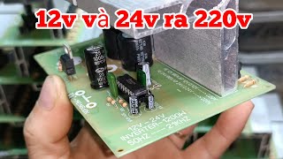 mạch kích điện ắc quy 12v và 24v ra 220v - cách làm siêu đơn giản !