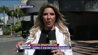 Carro De Taxista Desaparecido  Encontrado Carbonizado