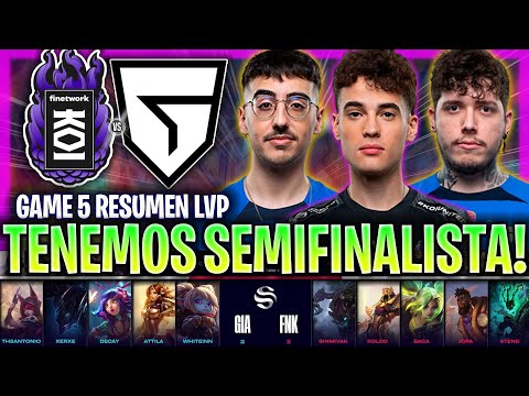 TENEMOS SEMIFINALISTA DE LA SUPERLIGA!  | KOI vs GIANTS GAME 5 Resumen PLAYOFFS SUPERLIGA 2023 LVP