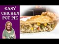 CHICKEN POT PIE RECIPE with Double Crust | An Easy, Tasty and Comforting Dish