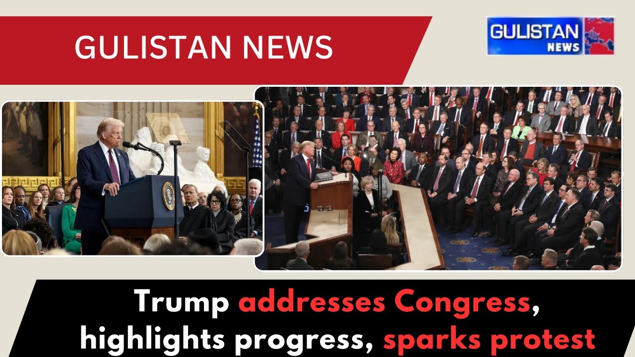 Trump's First Address to Congress Met with Protest and Removal of ...