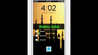 Designer Task 2 - Waktu Solat screenshot 2