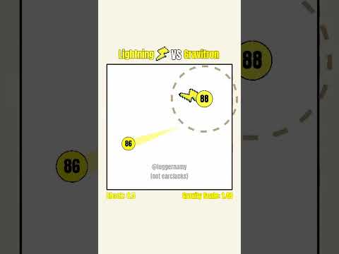 Lightning ⚡ VS. 🟡 Gravitronのサムネイル