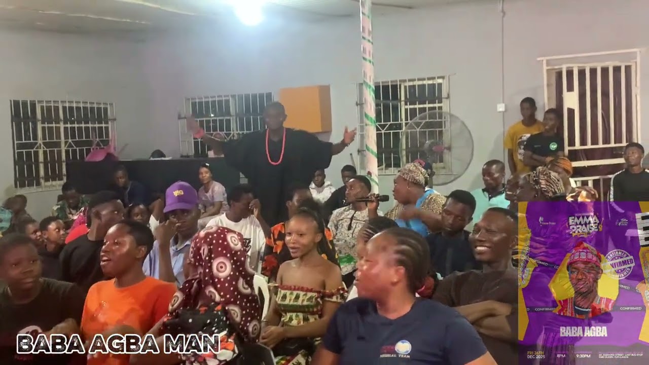 Baba Agba Live on stage at Emma praise in his presence 7.0