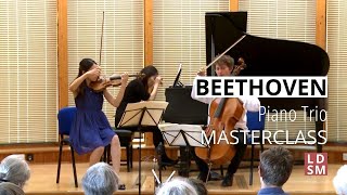 Beethoven Piano Trio Op.1 No.3 | LDSM 2019 Masterclass with Tom Poster