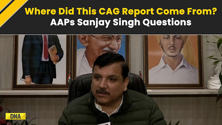 दिल्ली चुनाव 2025: यह CAG रिपोर्ट कहां से आई? AAP के संजय सिंह ने संदेह जताया स्रोत