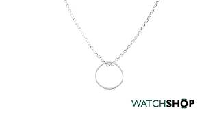 Icon Brand Shape Up Necklace (P1676-N-SIL)
