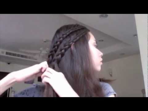 Double Dutch Lace Braids - YouTube