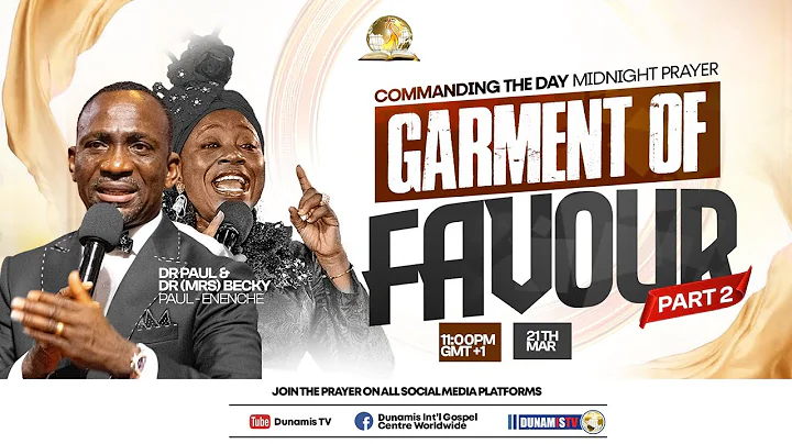 MID NIGHT PRAYER COMMANDING THE DAY || GARMENT OF FAVOUR PART 2 || 21-03-2025