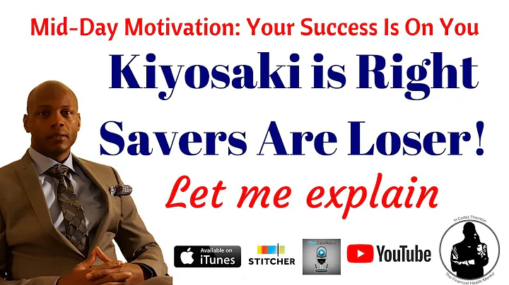 Robert Kiyosaki is right, savers are losers! Let me explain.