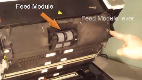 Kodak i2900-i3000 Scanner - Replace Feed Module