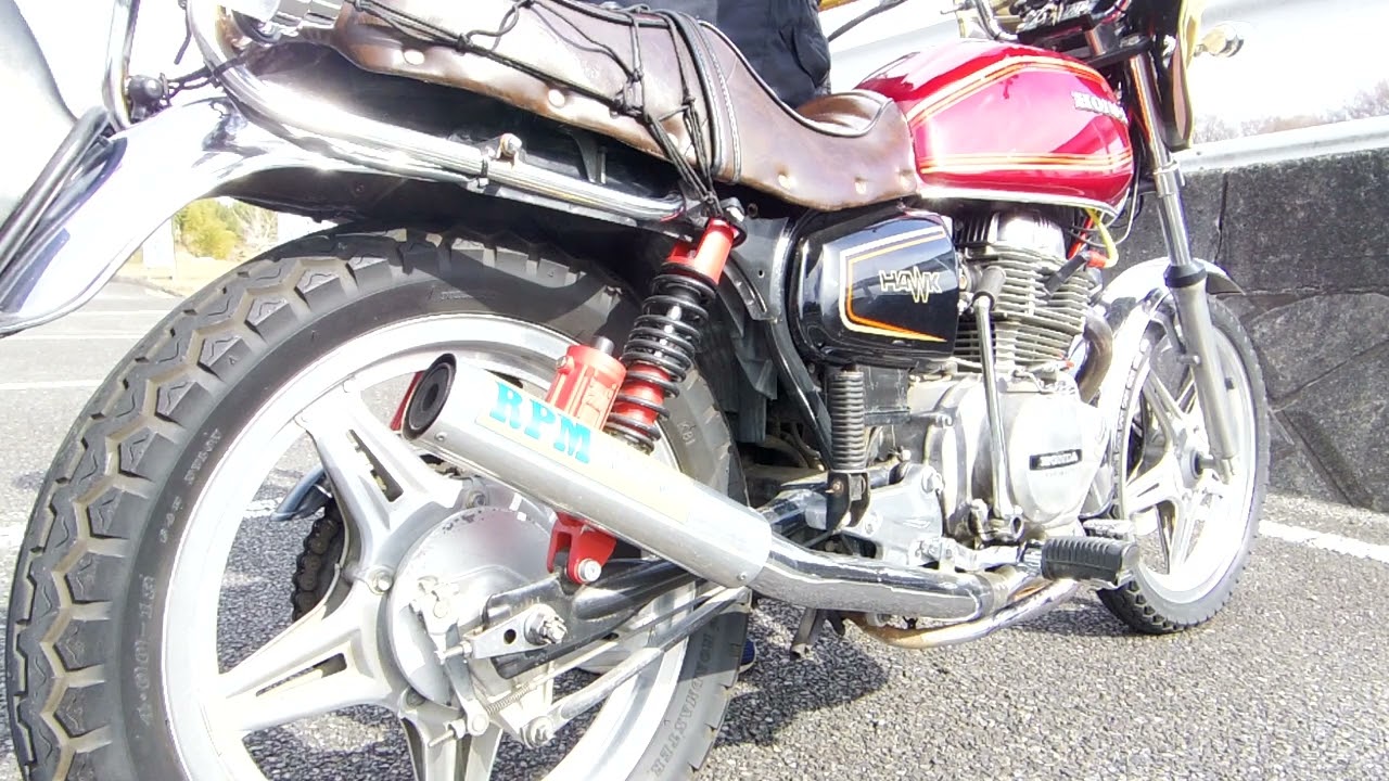 CB250T RPMマフラー - YouTube