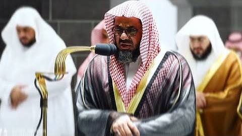ليلة الختام || الشيخ سعود الشريم يختتم شهر رمضان بتلاوة رائعة لسورة الأنفال || ليلة 30 رمضان 1443هـ
