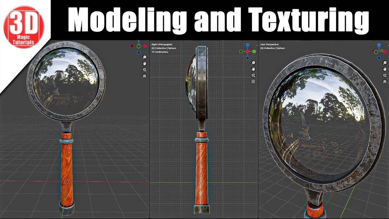 Blender Modeling and Texturing Tutorial - 4.1 - YouTube
