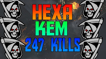 CoD Ghosts: HEXA KEM STRIKE- 247 KILLS (Spawn-trapping)