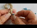 Como hacer pulsera con mostacillas Facil ELEGANTES - NBEADS- PEYOTE MUY LINDO EL RESULTADO FINAL DIY