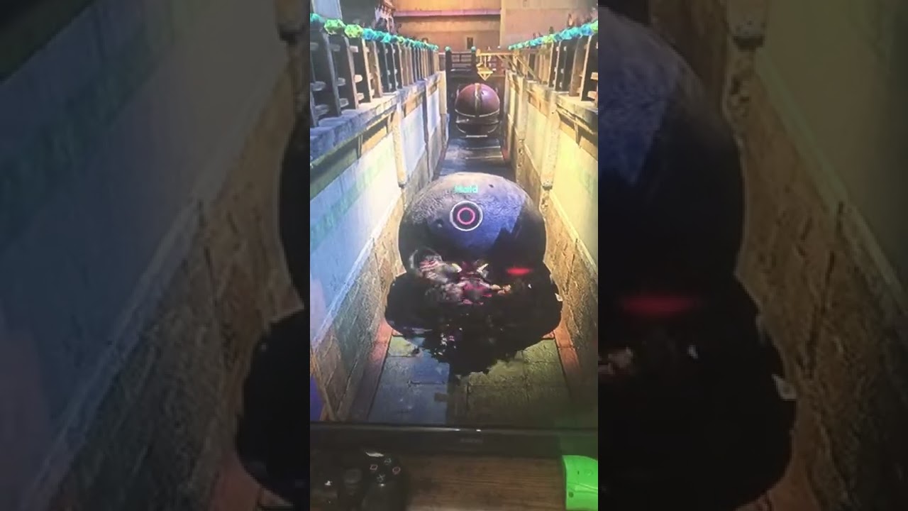 No matter how hard he tries he can’t break the rock! (Btw game names knack 2)