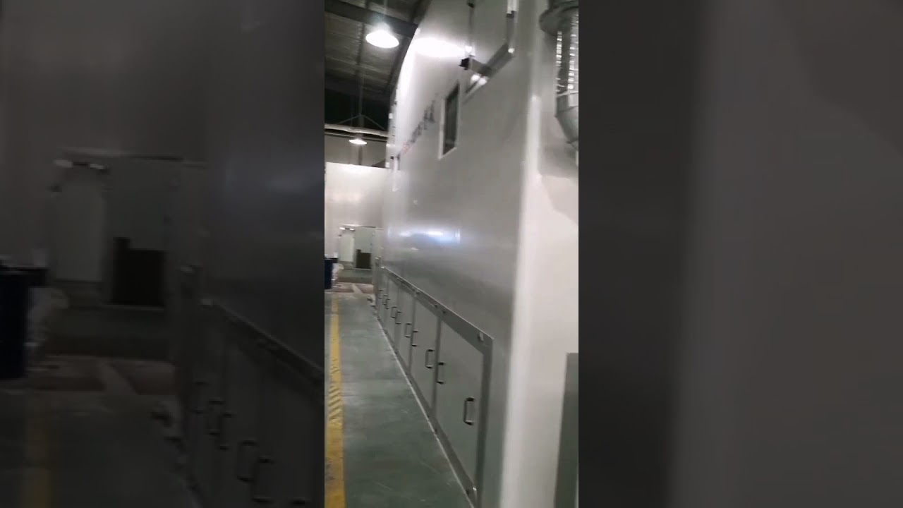 Back UV paint, front water-based paint, American kitchen cabinet painting production line!