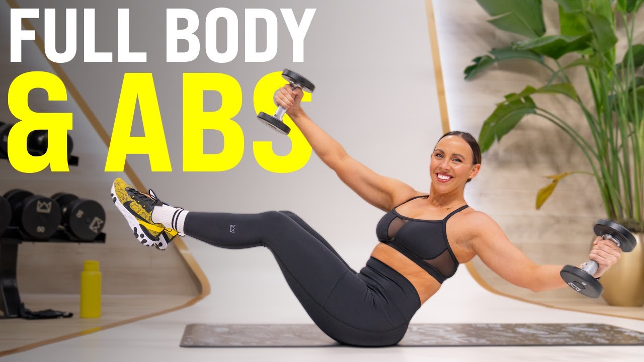 40 Minute At-Home Strength Workout - FULL BODY - Low Impact - All ...
