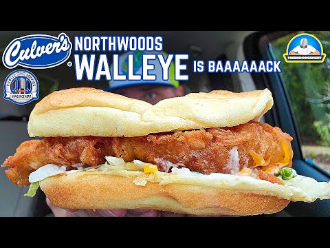 Culver'S® Northwoods Walleye Sandwich Is Back! 🐟🥪💯 | Public Service  Announcement | Theendorsement - Youtube