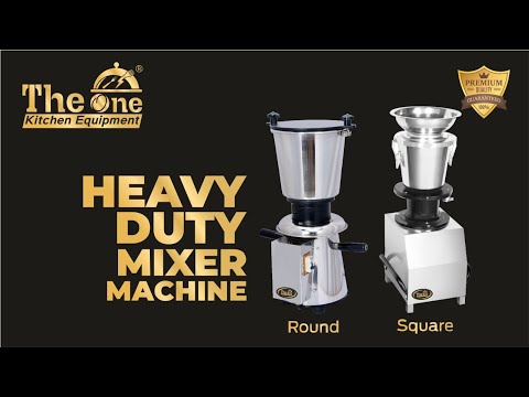 Heavy Duty Commercial Mixer Grinder Demo | How it Works, Full Machine Working