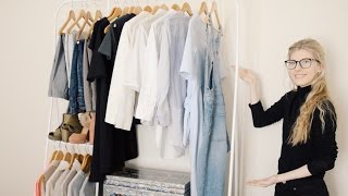 Tour of My Capsule Wardrobe 2016 [Gold Zipper]