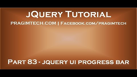 jquery ui progress bar