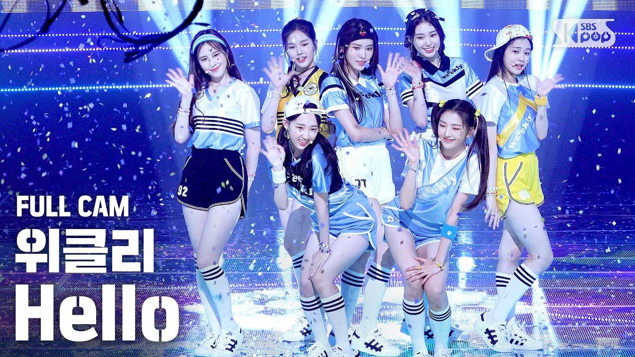 [안방1열 직캠4K] 위클리 'Hello' (Weeekly Full Cam)│@SBS Inkigayo_2020.7.26