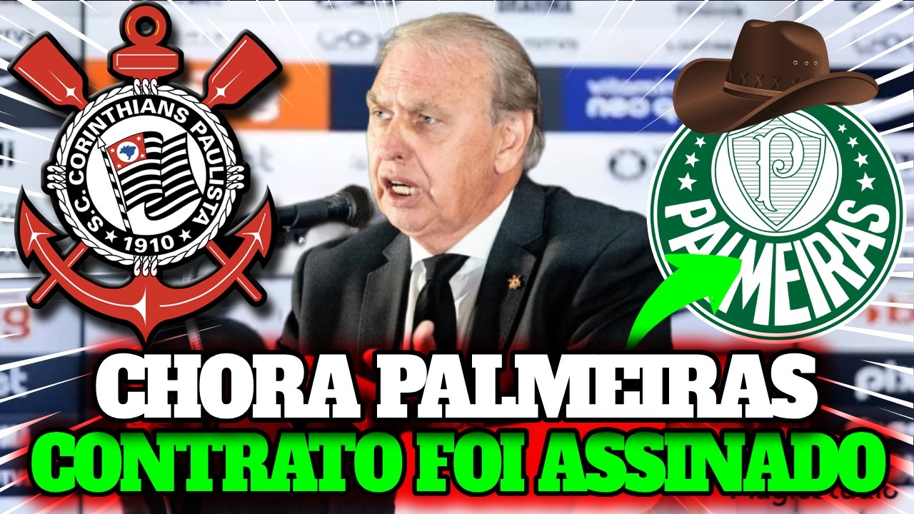 BOMBA NO MERCADO! CHEGOU SENDO TITULAR! CRAQUE DO RIVAL DISSE SIM! EXPLODE FIEL NOTICIAS CORINTHIANS