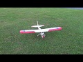 RC nitro Trainer 40 EXCEL 2000 1.5m ASP 46 Maiden flight by Captain Mitja