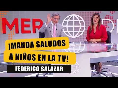 FEDERICO SALAZAR SENDS GREETINGS TO CHILDREN AND THE INTERNET CELEBRATES | AMÉRICA NOTICIAS