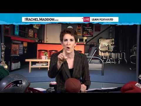 Rachel Maddow on Mitch Daniels - "Man Cave Moment"