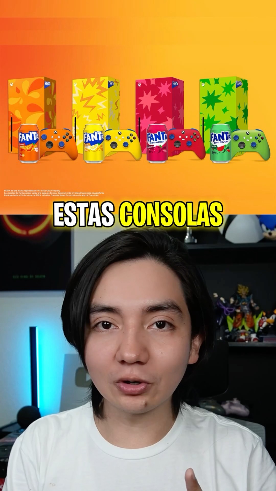 Así es la colaboración Xbox Series X y Fanta ?? #shorts